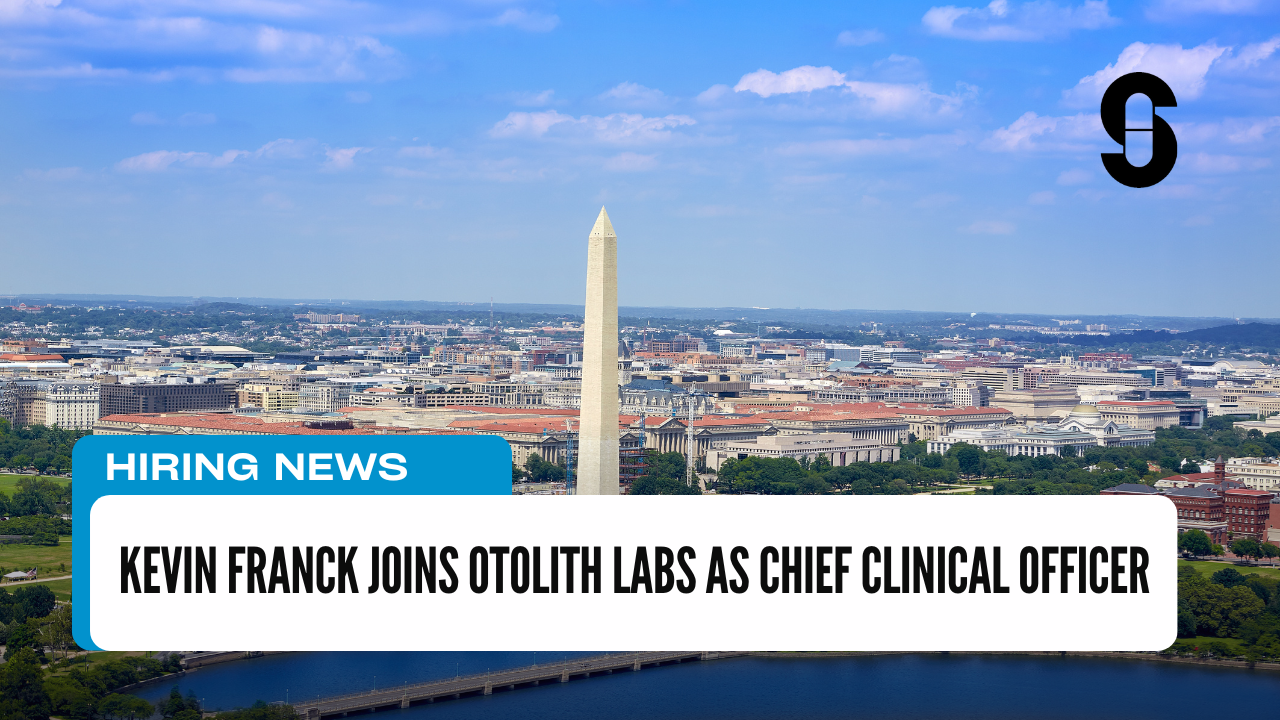 Kevin Franck Joins Otolith Labs as Chief Clinical Officer